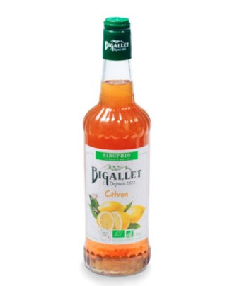Bigallet Organic Lemon Syrup