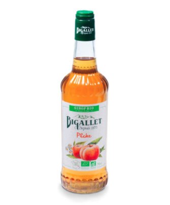 Bigallet Organic Peach Syrup